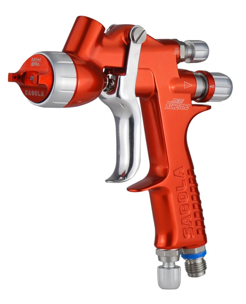 Sagola Mini Xtreme professioneel spuitpistool voor spot repairs en deelspuiten